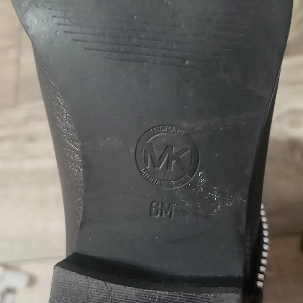 Michael Kors zipper detailed riding boots